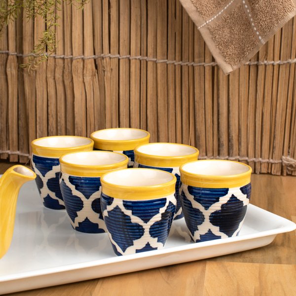 Handmade Coffee Mugs, Tea Cups, Crockery & Drinkware Online in India - Hindustani Saudagar